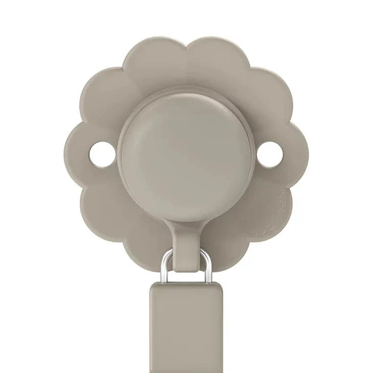 Silikonowa zawieszka do smoczka Wonder - Gray Clouds / Suavinex