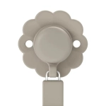 Silikonowa zawieszka do smoczka Wonder - Gray Clouds / Suavinex