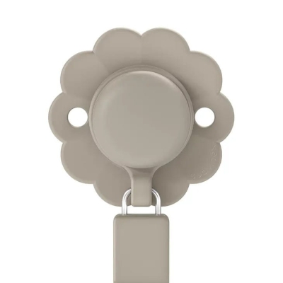 Silikonowa zawieszka do smoczka Wonder - Gray Clouds  Suavinex