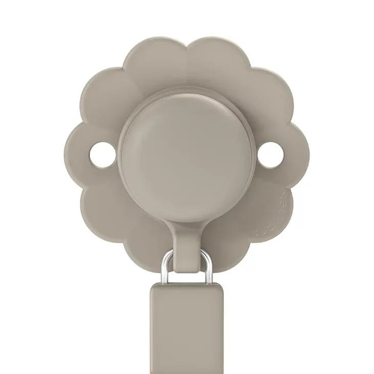 Silikonowa zawieszka do smoczka Wonder - Gray Clouds  Suavinex