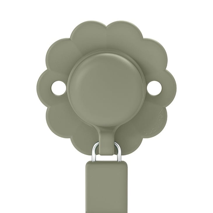 Silikonowa zawieszka do smoczka Wonder - Hedge Green  Suavinex