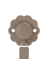 Silikonowa zawieszka do smoczka Wonder - Raw Umber  Suavinex