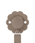 Silikonowa zawieszka do smoczka Wonder - Raw Umber / Suavinex