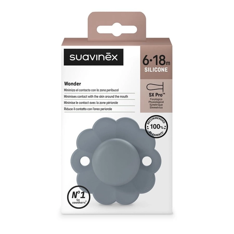 Smoczek fizjologiczny SX Pro silikonowy Wonder - Lake