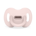 Smoczek 100 % silikonowy fizjologiczny SX Pro Colour Essence- Różowy / Suavinex