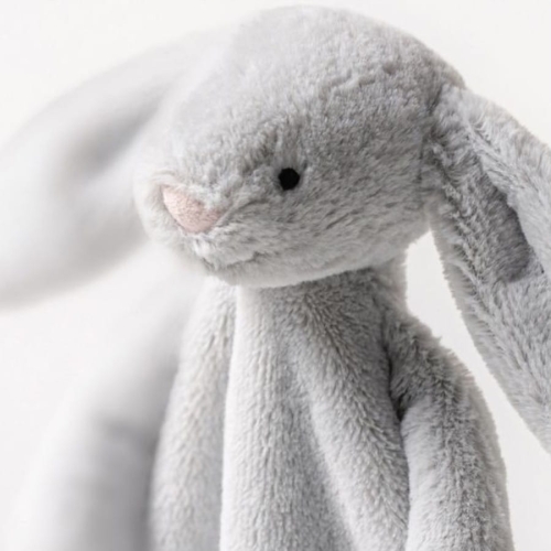 Króliczek Szmatka Przytulanka Srebrna 27 cm / Jellycat