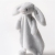Króliczek Szmatka Przytulanka Srebrna 27 cm / Jellycat