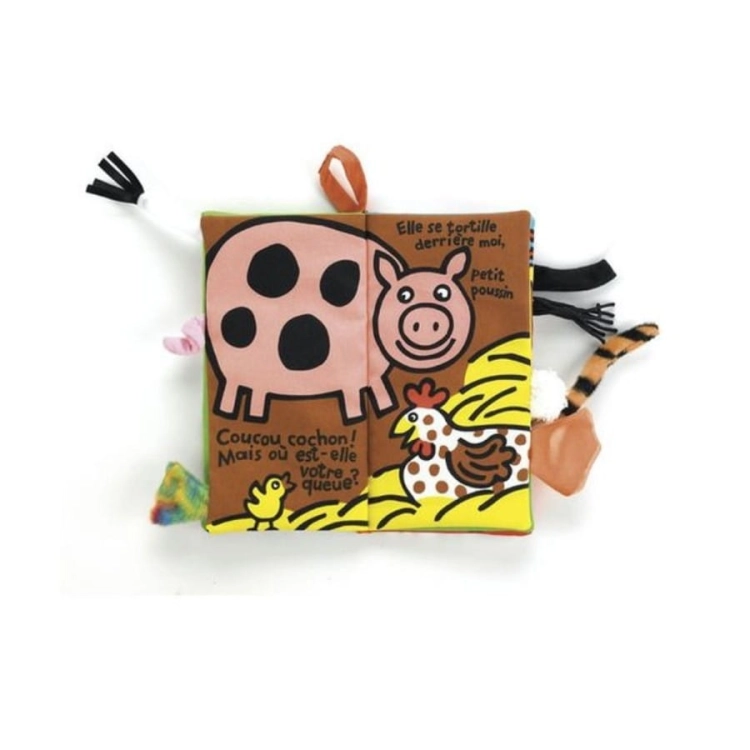 Książeczka sensoryczna Coucou Ferme 21cm / Jellycat