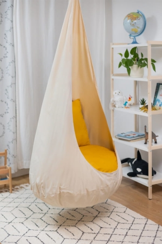 Huśtawka Kokon dla Dzieci Słoneczna Iskierka - Bajum