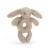 Króliczek Grzechotka Beżowa 18 cm / Jellycat
