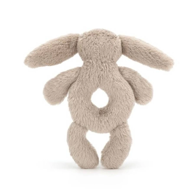 Króliczek Grzechotka Beżowa 18 cm / Jellycat