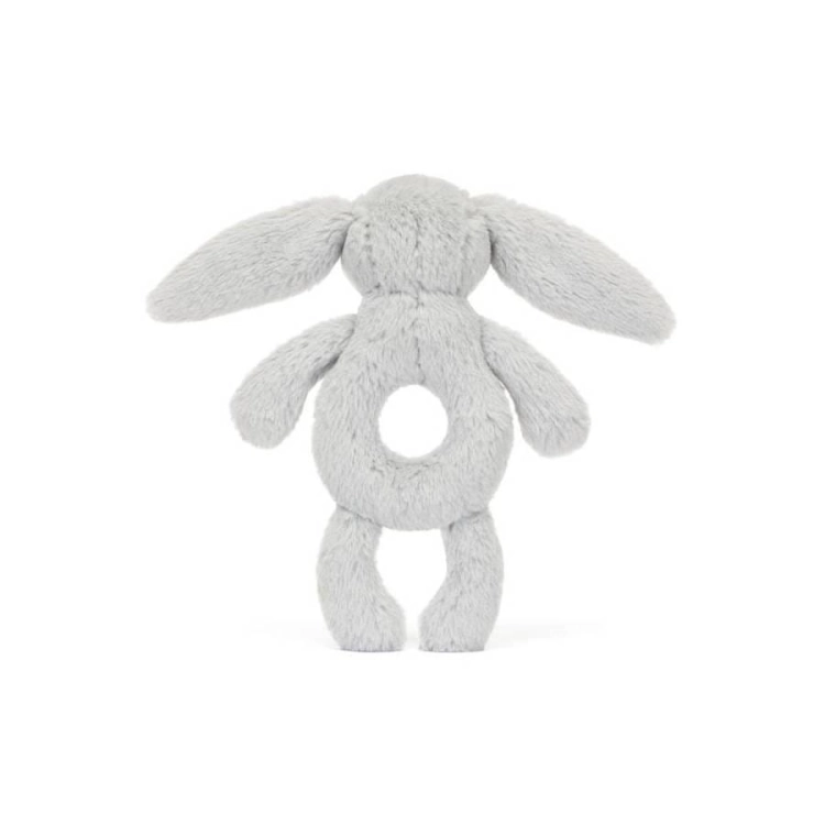 Króliczek Grzechotka Srebrna 18 cm / Jellycat