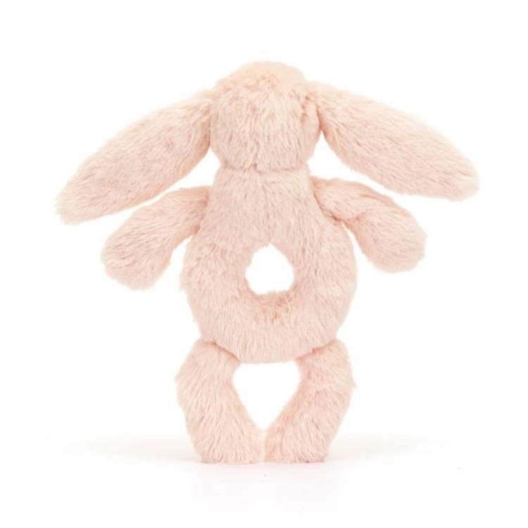 Króliczek Grzechotka Pudrowy Róż 18 cm / Jellycat