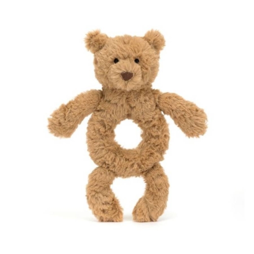 Miś Bartłomiej Grzechotka Brązowa 18 cm / Jellycat