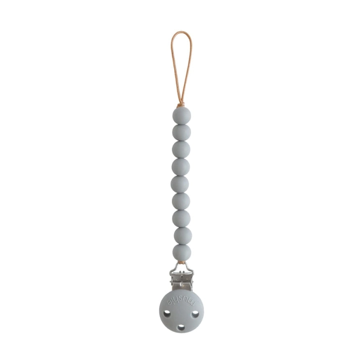 Zawieszka silikonowa na smoczek Hera - Stone / Mushie