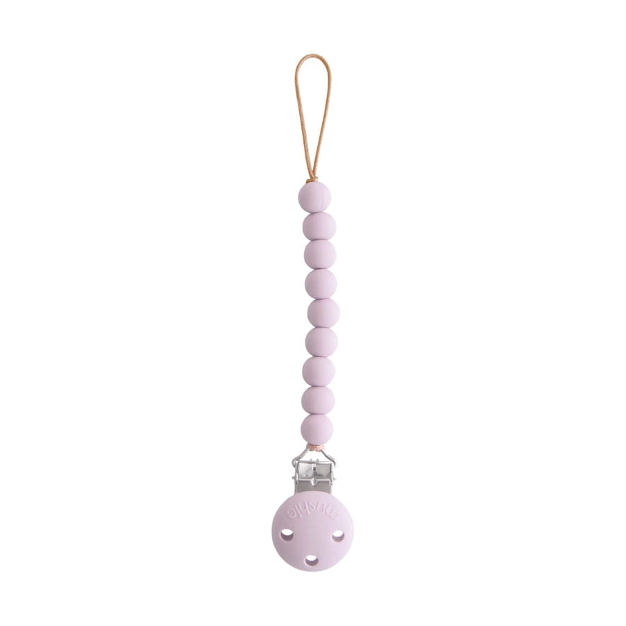 Zawieszka silikonowa na smoczek Hera - Soft Lilac / Mushie