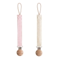 Zawieszka materiałowa 2-pack - Blush Cream / Mushie
