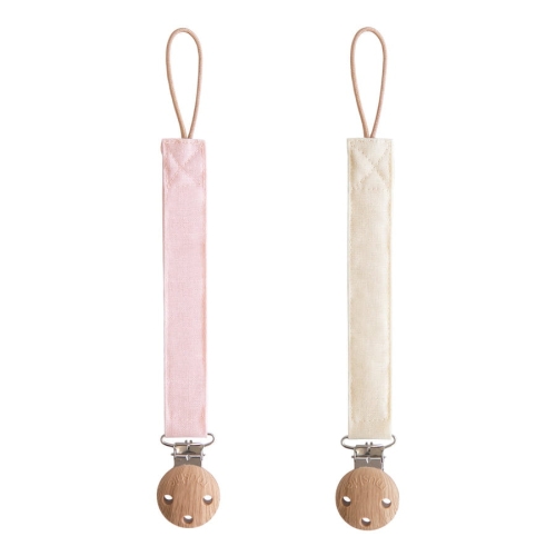 Zawieszka materiałowa 2-pack - Blush Cream / Mushie