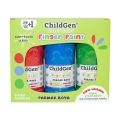 Farby do malowania palcami 3x350ml łatwo Zmywalne / ChildGen