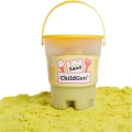Piasek kinetyczny z foremką 100% Naturalny Żółty 500g / ChildGen