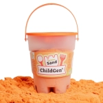 Piasek kinetyczny z foremką 100% Naturalny Pomarańczowy 500g / ChildGen