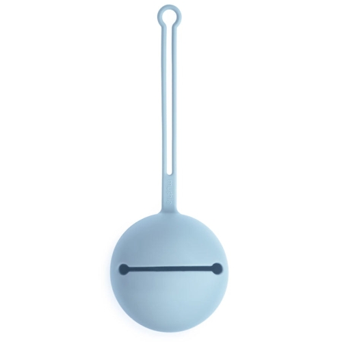 Etui na Smoczek Kula Ball Powder Blue / Mushie
