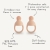 Gryzak na Przekąski 2-pack Blush / Mushie