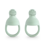 Gryzak na Przekąski 2-pack Cambridge Blue / Mushie