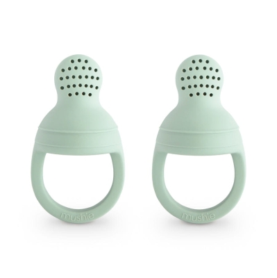 Gryzak na Przekąski 2-pack Cambridge Blue / Mushie