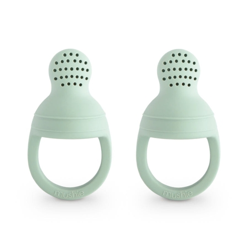 Gryzak na Przekąski 2-pack Cambridge Blue / Mushie
