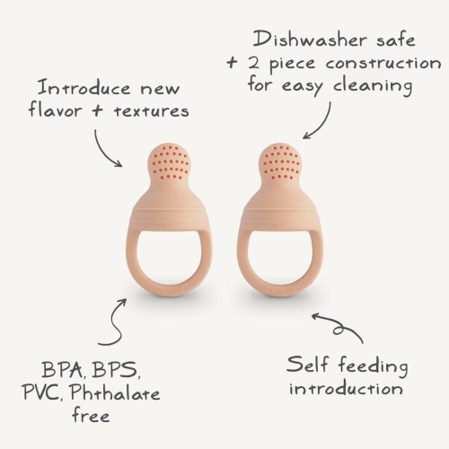 Gryzak na Przekąski 2-pack Shifting Sand / Mushie