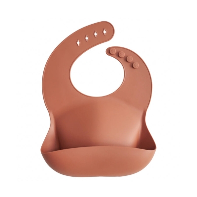 Śliniak Silikonowy Clay / Mushie