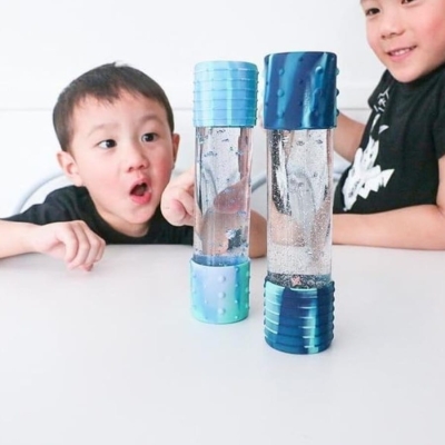 Sensoryczna butelka DIY Ocean / Jellystone