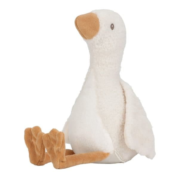 Przytulanka gąska 25 cm Newborn Naturals / Little Dutch