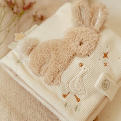 Duża książeczka aktywizująca Newborn Naturals / Little Dutch