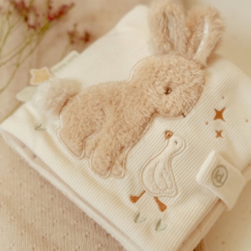 Duża książeczka aktywizująca Newborn Naturals / Little Dutch