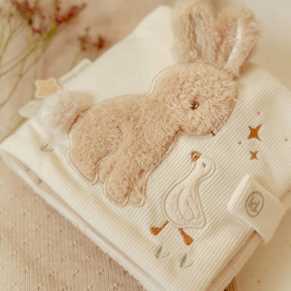 Duża książeczka aktywizująca Newborn Naturals / Little Dutch
