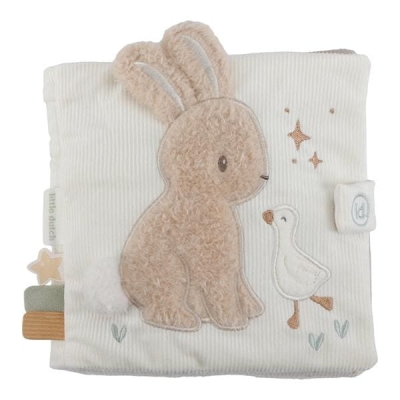 Duża książeczka aktywizująca Newborn Naturals / Little Dutch