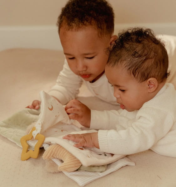 Duża książeczka aktywizująca Newborn Naturals / Little Dutch