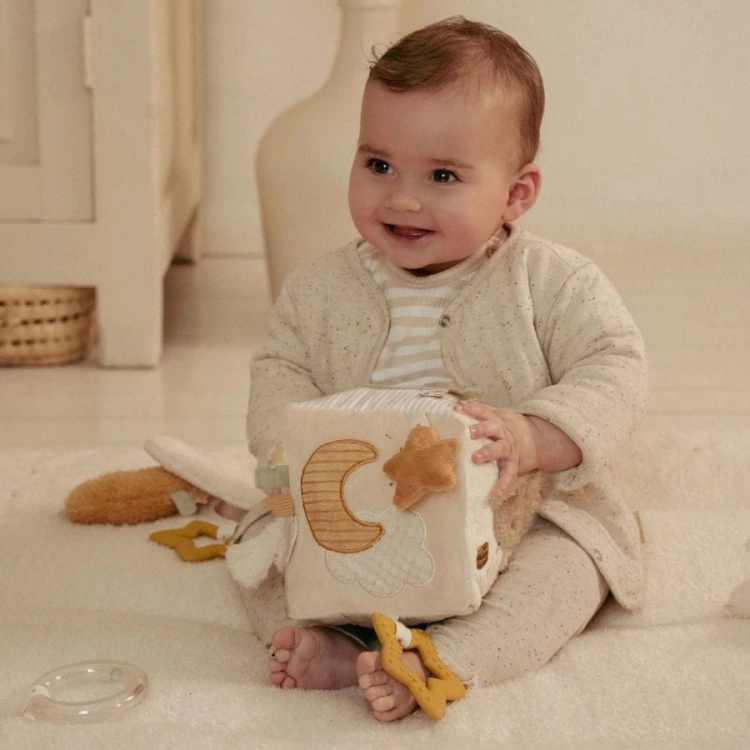 Kostka aktywizująca Newborn Naturals / Little Dutch