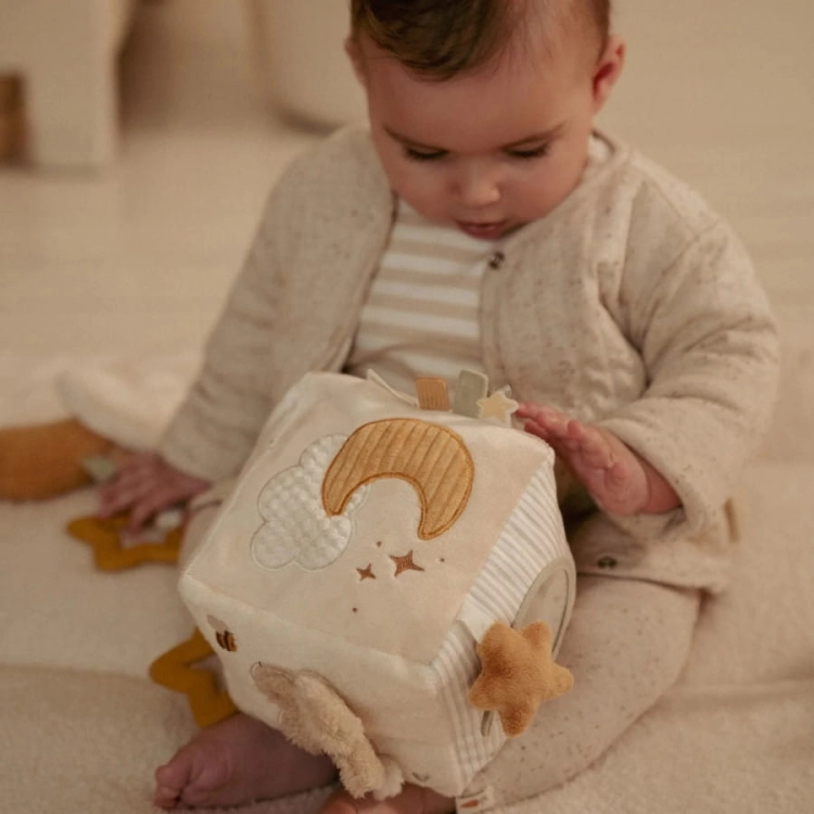 Kostka aktywizująca Newborn Naturals / Little Dutch