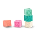 Miękkie klocki i kubeczki - zestaw sensoryczny BX2401Z / B.toys