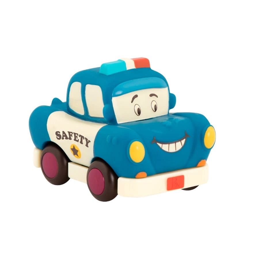 Mini Wheeee-ls! - mini autko z napędem: RADIOWÓZ Safety Sam BX1497DZ / B.Toys