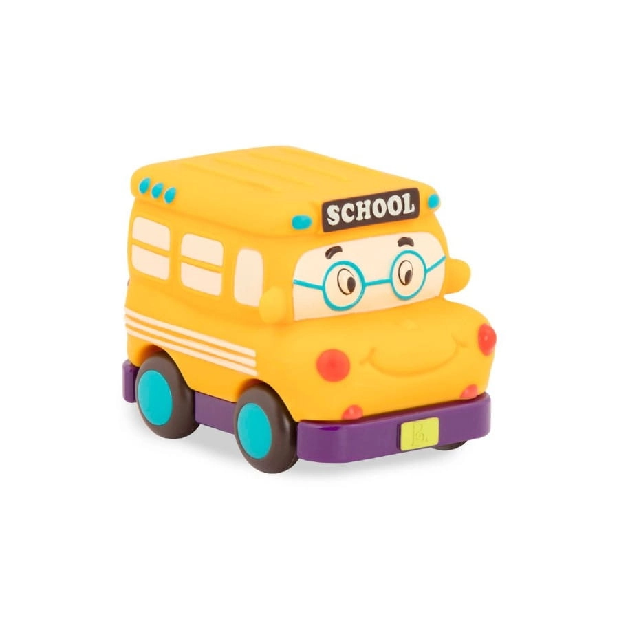Mini Wheeee-ls! - mini autko z napędem: SZKOLNY AUTOBUS Yellow Bus Gus BX1495DZ / B.Toys