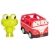 Light Up Cars – zestaw 3 miękkich AUTEK sensorycznych z Pasażerami - Żabką BX2314Z / B.Toys