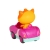 Light Up Cars – zestaw 3 miękkich AUTEK sensorycznych z Pasażerami - Żabką BX2314Z / B.Toys