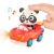 Light Up Cars – zestaw 3 miękkich AUTEK sensorycznych z Pasażerami - Pandą LB5014Z / B.Toys