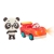 Light Up Cars – zestaw 3 miękkich AUTEK sensorycznych z Pasażerami - Pandą LB5014Z / B.Toys