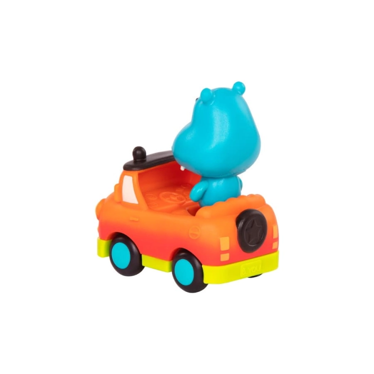 Light Up Cars – zestaw 3 miękkich AUTEK sensorycznych z Pasażerami - Pandą LB5014Z / B.Toys