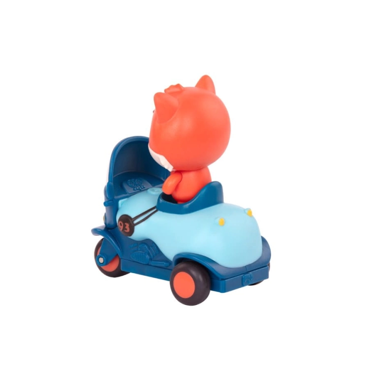 Light Up Cars – zestaw 3 miękkich AUTEK sensorycznych z Pasażerami - Pandą LB5014Z / B.Toys